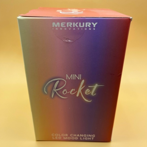 Rocket LED Mood Light/Nightlight, New, No box - Picture 5 of 10
